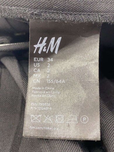 商品画像：スカート/--/ウール/BLK/ウールブレンドベルトディティールスカート 5