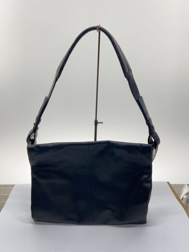 商品画像：ショルダーバッグ/レザー/BLK/ハトメ 3