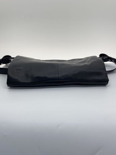 商品画像：ショルダーバッグ/レザー/BLK/ハトメ 4