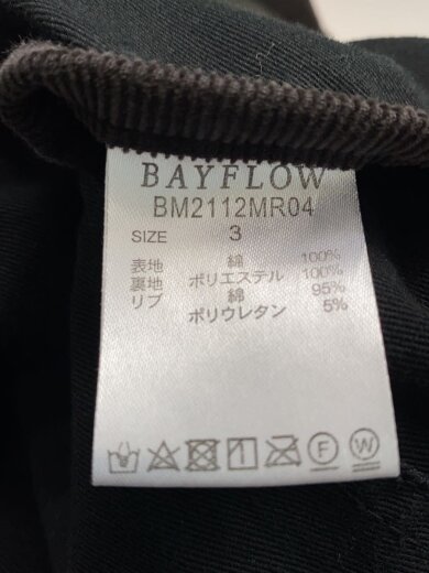商品画像：ジャケット/3/コットン/BLK/BM2112MR04/BAYFLOW別注// 4