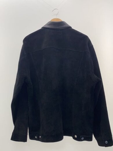 商品画像：レザージャケット・ブルゾン/XL/牛革/BLK/無地/24FW-WMO-BL08 2
