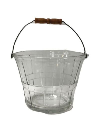 画像：その他ブランドアンカーホッキング社製/ガラスバケツ/アンティーク1