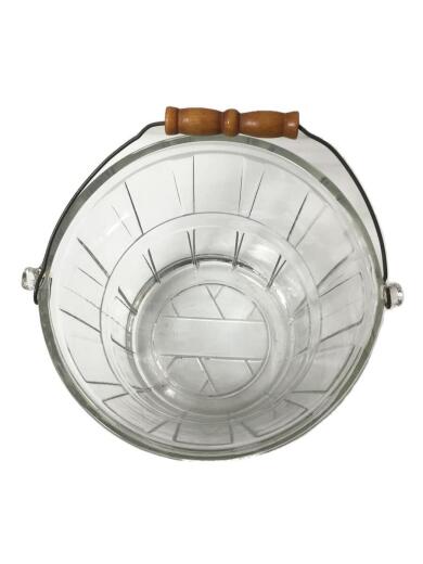 画像：その他ブランドアンカーホッキング社製/ガラスバケツ/アンティーク4