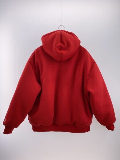 商品画像：Down Filled Zip Up Hooded Sweatshirt/XL/ポリエステル/RED/ny52400i 2