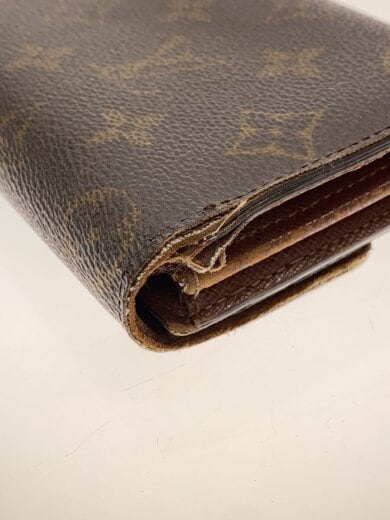 商品画像：1)ポルト・フォイユ・サラ_モノグラム・キャンバス/PVC/BRW/レディース 7