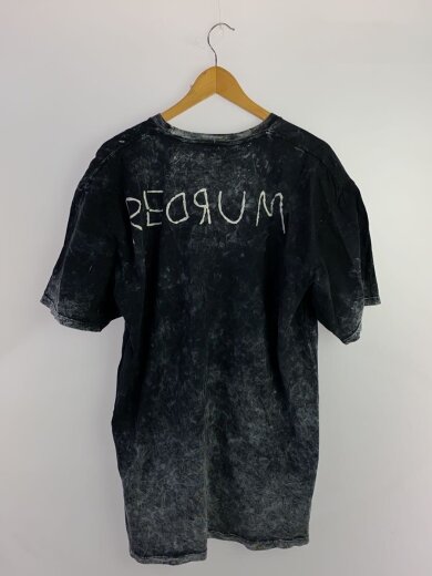 商品画像：Tシャツ/XL/コットン/BLK/総柄 2