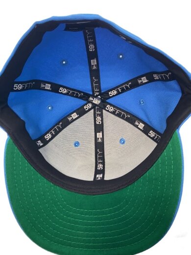 商品画像：キャップ/7 3/4/ポリエステル/BLU/メンズ 4