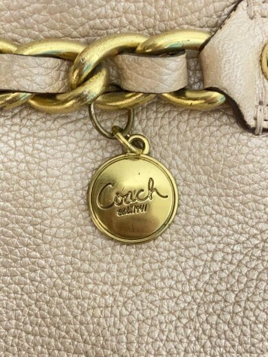 商品画像：ショルダーバッグ/レザー/BEG 5