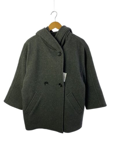 商品画像：コート/36/ウール/GRY/21-020-586-2011-3-0// 1