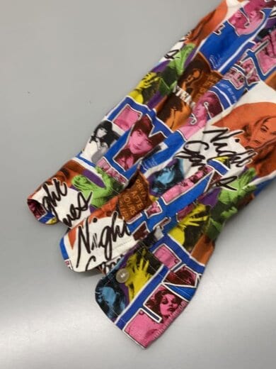 商品画像：長袖シャツ/L/レーヨン/マルチカラー/総柄/02203AH10// 4