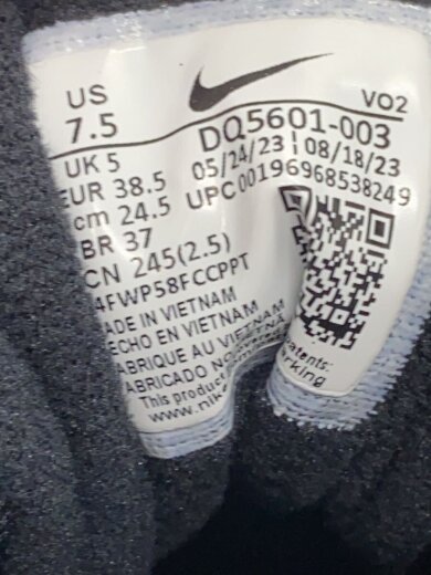 商品画像：シューズ/24.5cm/BLK/dq5601-003 5