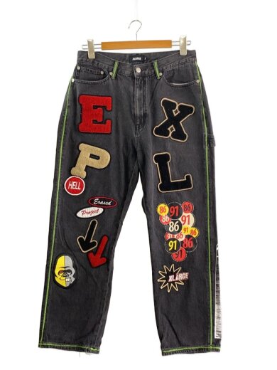 商品画像：ペインターパンツ/34/コットン/BLK/101211031021// 1