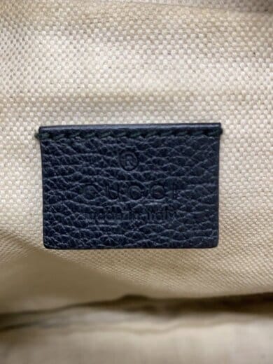 商品画像：ウエストバッグ/レザー/BLK/無地/493869 525040// 4