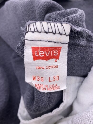 商品画像：90s/USA製/ノックスビル工場製/36/コットン/GRY/無地/550-0260 5