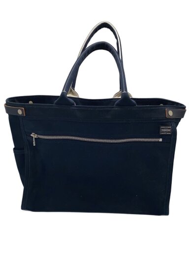 商品画像：トートバッグ/コットン/NVY/667-19469 1