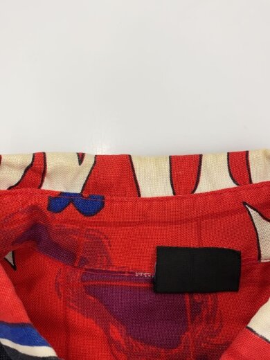 商品画像：70s/HAWAIIAN HOLIDAY/アロハシャツ/--/コットン/RED/総柄// 5