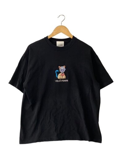 商品画像：Tシャツ/M/コットン/BLK// 1