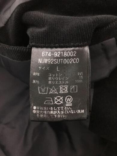 画像：nano universeセットアップ/L/コットン/ブラック/674-92180024