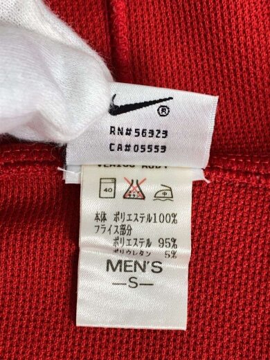 商品画像：ジャージ/S/ポリエステル/RED 4