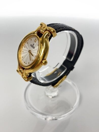 商品画像：腕時計/アナログ/レザー/WHT/ブラック/チェンジベルト 2