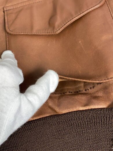 商品画像：レザージャケット・ブルゾン/40/レザー/BRW/30-1415 5