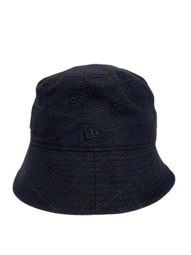商品画像：バケットハット/--/ポリエステル/NVY/チェック/レディース/205791 1