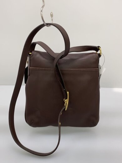 商品画像：OLD/ショルダーバッグ/レザー/BRW/無地/E23-9592 3