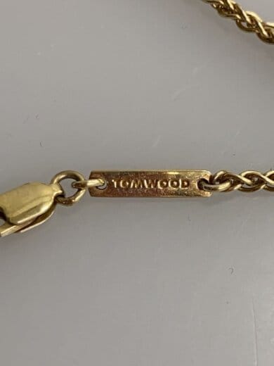 商品画像：Curb Chain Slim Gold 17inch/ネックレス/SV925/GLD/トップ無/メンズ 4