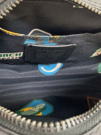 商品画像：セカンドバッグ/PVC/BLK/2515 6