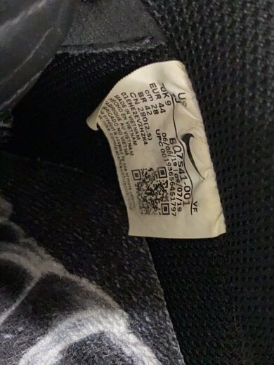 商品画像：AIR FORCE 1 07 SKELETON QS/エアフォース1 07スケルトン/ブラック/BQ7541-001/ 5