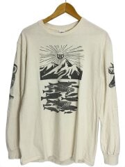 長袖Tシャツ/S/コットン/CRM