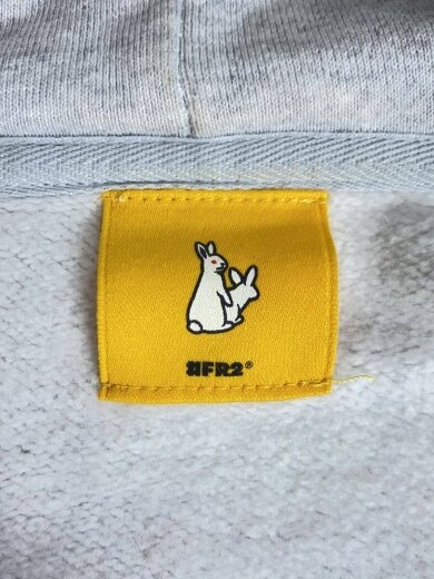 商品画像：ジップパーカー/XL/コットン/SLV/無地/FRC3354 3