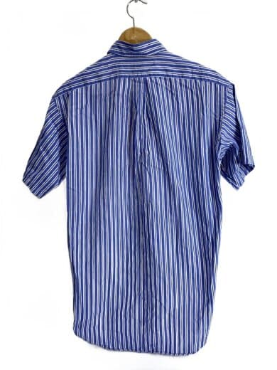 商品画像：90s/CHATFIELD/ポニー無し/半袖シャツ/14.5/コットン/BLU/ストライプ 2