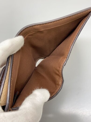 商品画像：スモールモーガンウォレット/レザー/CML/レディース/CF472/カラーブロックシグネチャーキャンバス 6