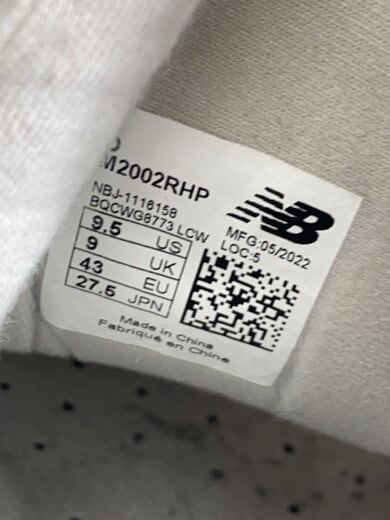 商品画像：M2002/グレー/27.5cm/GRY 5