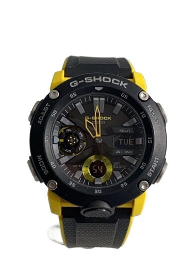 商品画像：クォーツ腕時計・G-SHOCK/デジアナ/レザー/BLK/BLK// 1