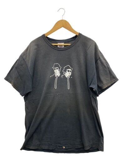 商品画像：Tシャツ/XL/コットン/BLK/プリント 1
