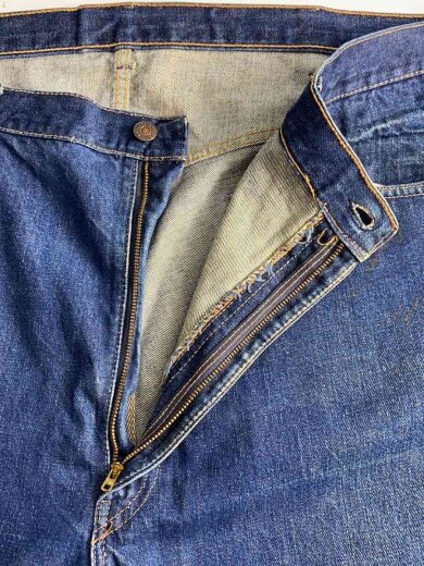 商品画像：60-70s/VT/505/BIGE/実寸W42/デニム/IDG/スレ有/ボタン裏5 3