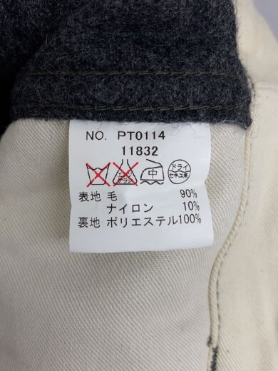 商品画像：ボトム/46/ウール/GRY/PT0114// 5