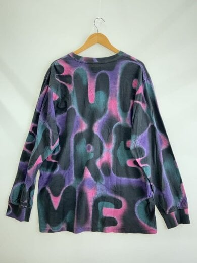 商品画像：21SS/Half Tone L/S Top/長袖カットソー/XL/コットン/ブラック 2