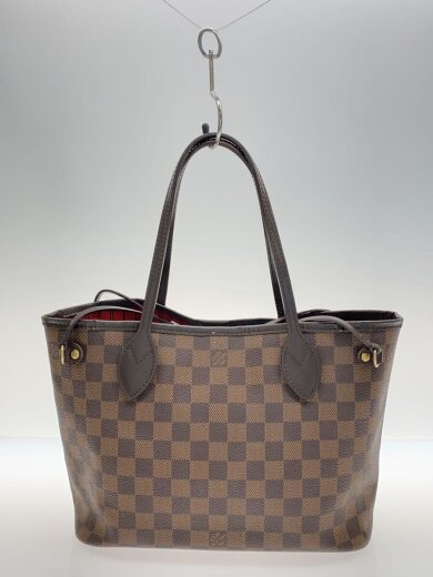 画像：LOUIS VUITTON1)ネヴァーフルPM_ダミエ・エベヌ/PVC/BRW2