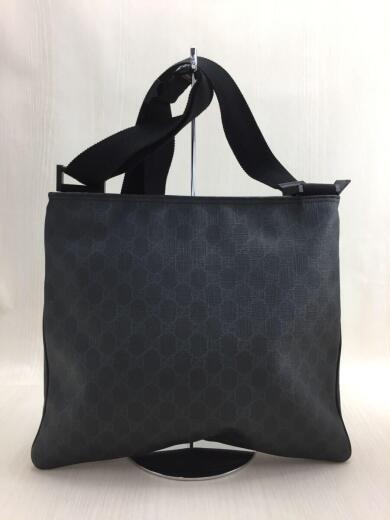 画像：GUCCIショルダーバッグ/PVC/BLK/総柄/162904 2133173