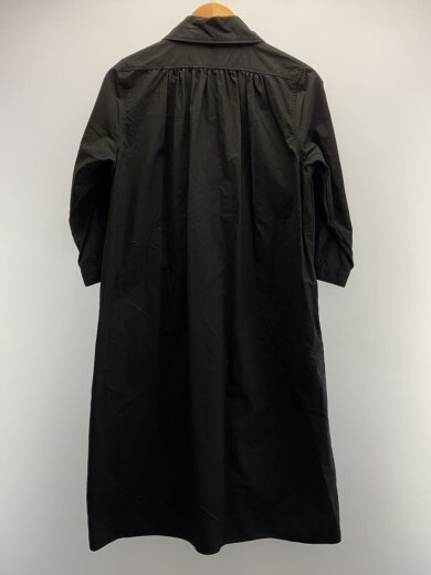 商品画像：長袖ワンピース/FREE/コットン/BLK/無地 2