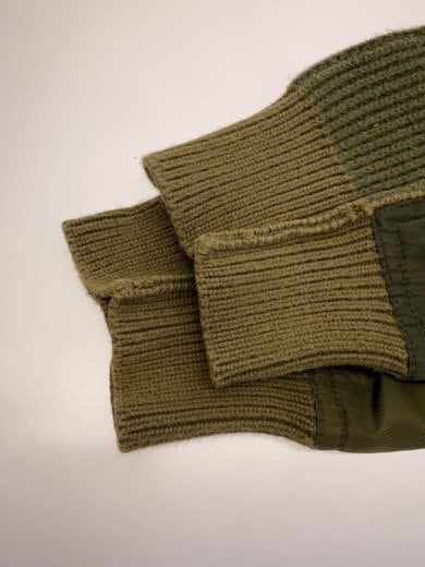 商品画像：ニット・セーター(厚手)/L/コットン/KHK/無地 5