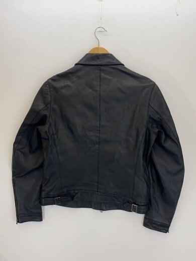 商品画像：レザージャケット・ブルゾン/44/羊革/BLK 2