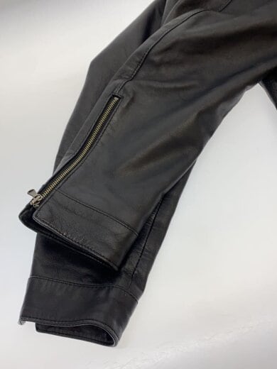 商品画像：レザージャケット・ブルゾン/44/羊革/BLK 6