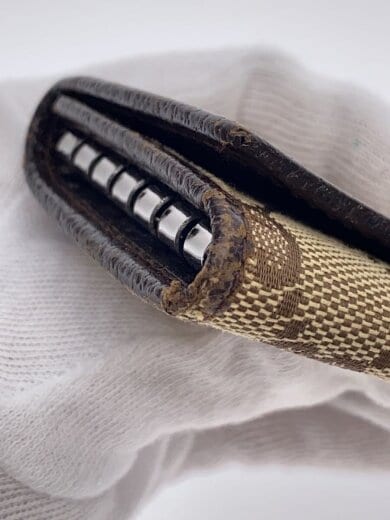 商品画像：キーケース_GGキャンバス/ステンレス/BRW/レディース// 6