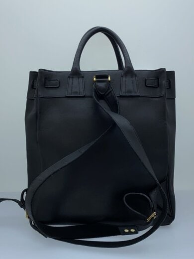 商品画像：ショルダーバッグ/レザー/BLK 3