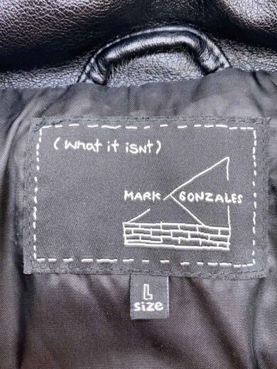 商品画像：ダウンジャケット/L/レザー/BLK/2H5-62935 3