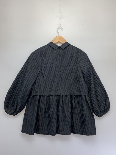 商品画像：７分袖ブラウス/36/ポリエステル/BLK/1521-162-1575// 2
